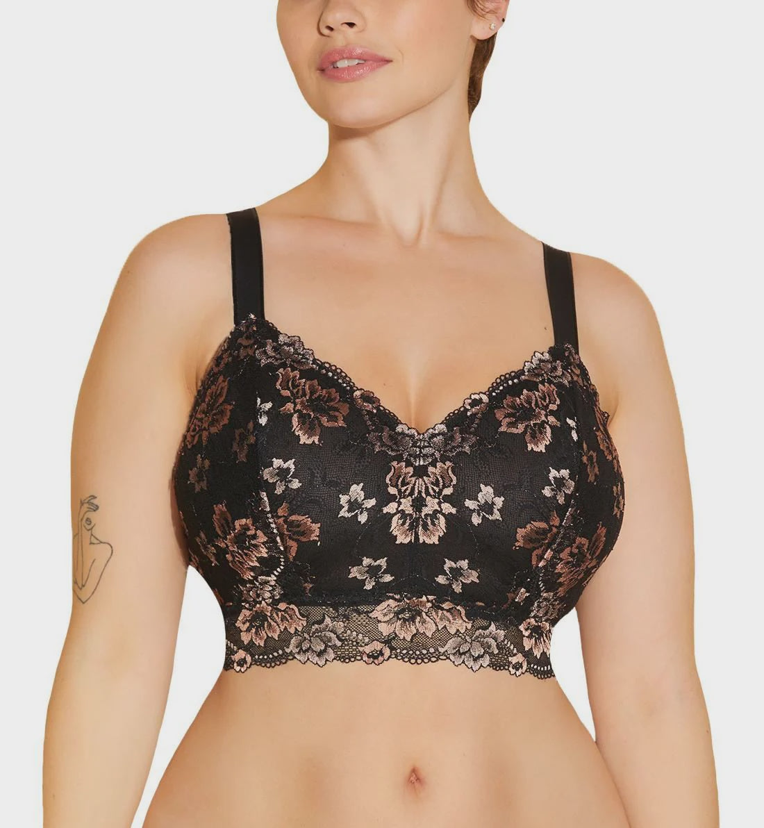 Savona Curvy Longline Bralette