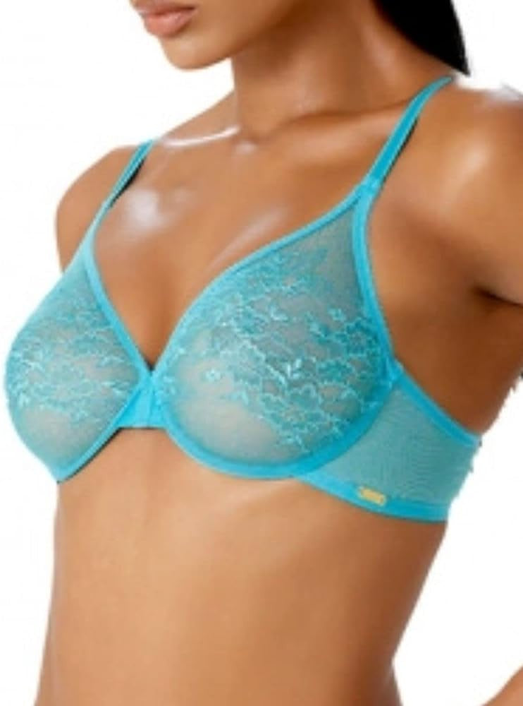Glossies Lace Sheer Moulded Bra