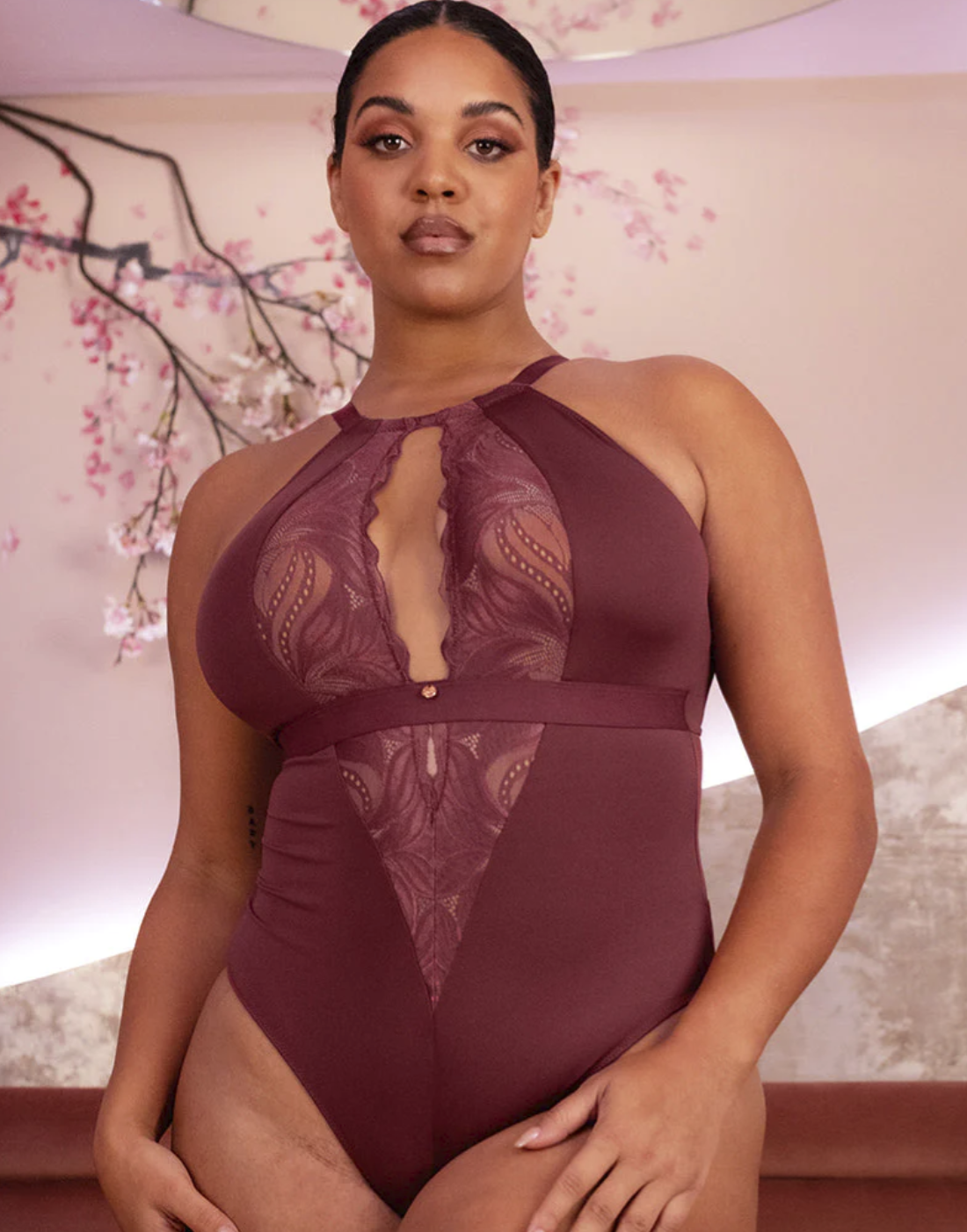 Indulgence Stretch Lace Bodysuit