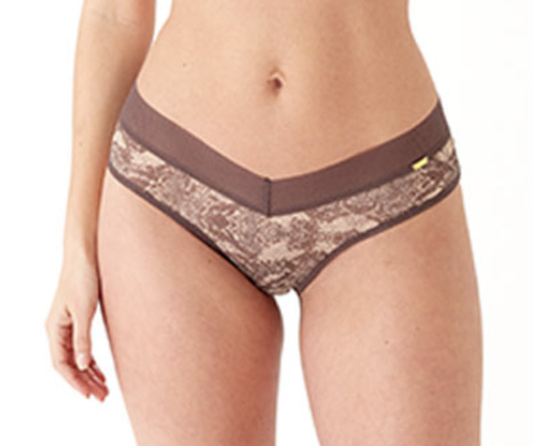 Glossies Snake Cheeky Short