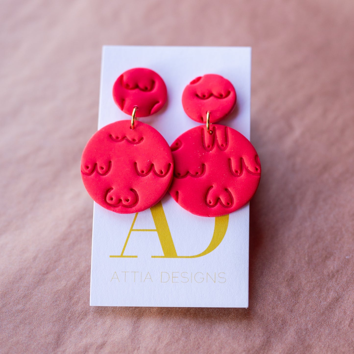 Attia Design Boobie Dangle Earrings