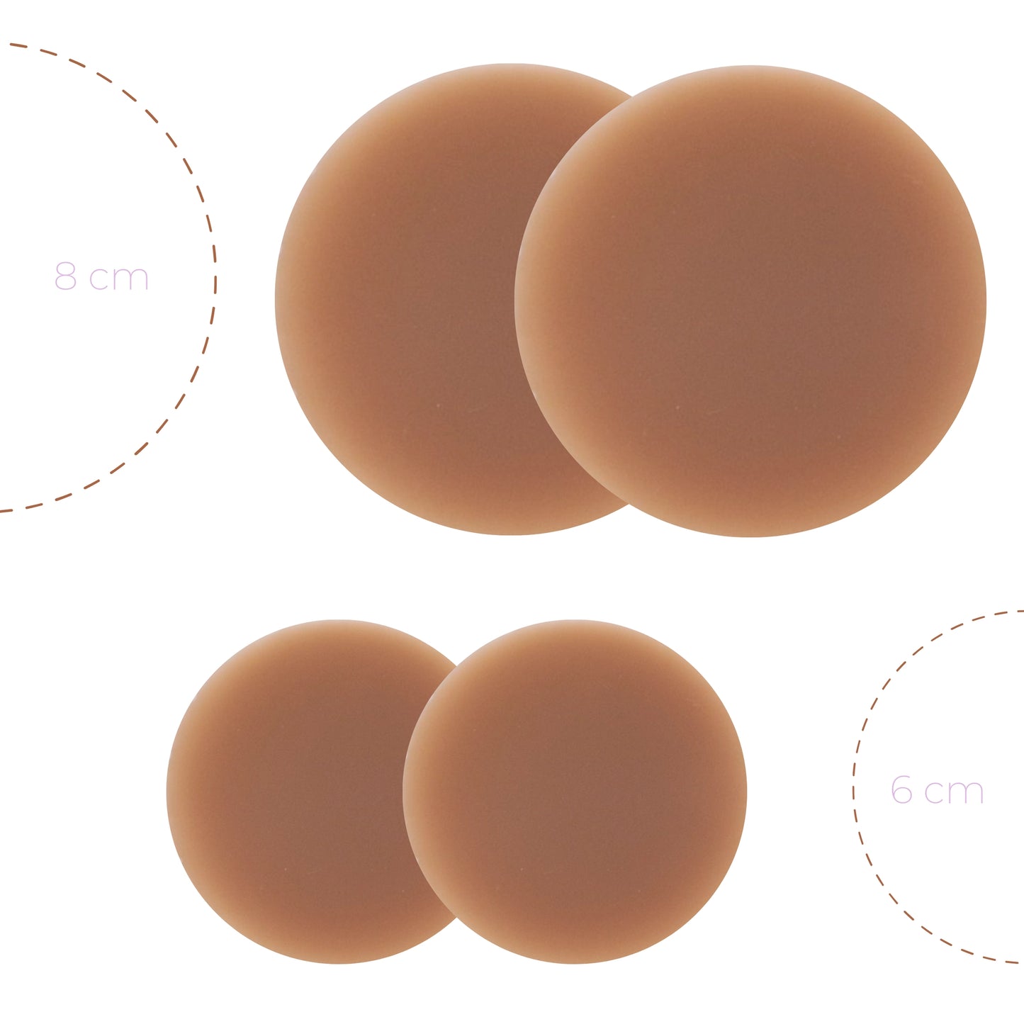 Boob-eez 6mm Silicone Nipple Covers