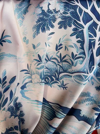 Spring Toile Robe