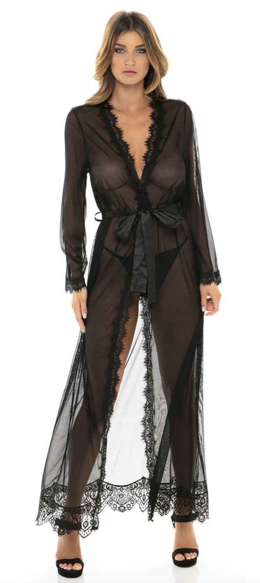 Provence Sheer Long Robe