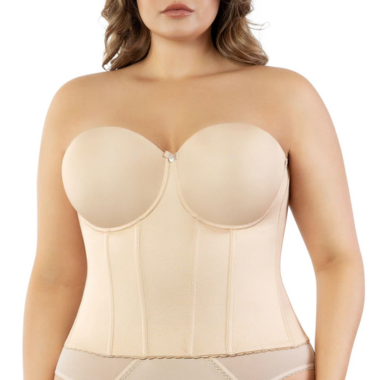 Elise Full Back Longline Smoothing Bustier